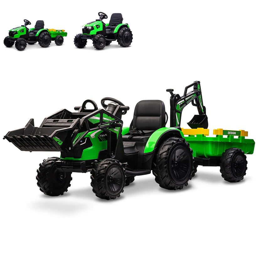 3-in-1 Child Ride Tractor